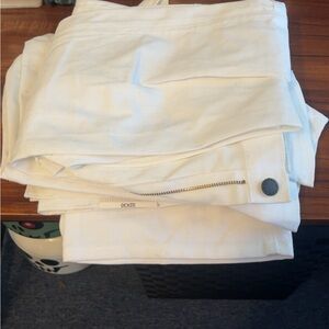 2 pairs of men’s Dickies White Pants with Zipper